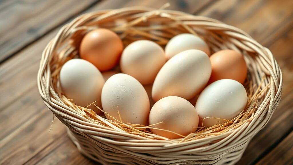 Country eggs